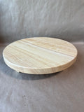 Round Rubberwood Footed Serve Stand - Hearth And Hand