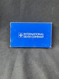 International Silver Company Double Heart Photo Frame