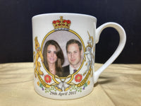 McLaggan Smith Mugs Prince William & Catherine Middleton Wedding Commemorative Wedding Mug