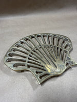 Brass Scallop Shaped Trivet