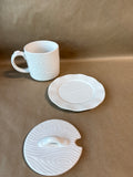 Temptations Woodland 20oz Mug With Lid And Saucer - 2 Available - PRICED INDIVIDUALLY