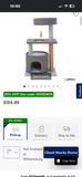 EveryYay Lookout Loft 4-Level Cat Tree with Hideaway with Toy