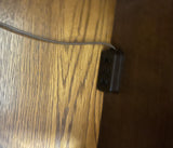 Henredon (not marked) Campaign Style Nightstand with Power Plug