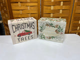 Decorative Holiday Gift Boxes, Set of 2 (C)