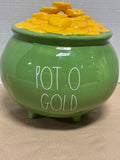 Rae Dunn Pot of Gold Decor - See Description