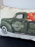 Brentwood Farms Pumpkin Pickup Throw Pillow
