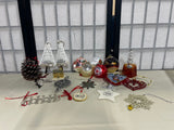 Christmas Ornament Lot, 19 pc