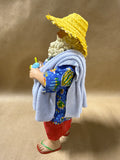Santa Claus In Beach Clothing