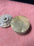 Small Carved Stone Trinket Box