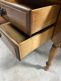 Pennsylvania House Two Drawer Drop Leaf End Table