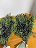Balsam & Fir Greenery - 3 Pieces