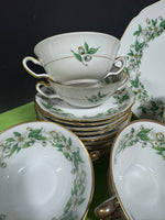 81-Piece Royal York Germany Orange Blossom China Set