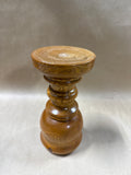 Wooden Hand Turned Candle Holder