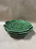 Belo Cabbage Style Salad Plates - Set Of 3