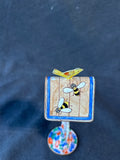 Kelvin Chen Enameled Metal Bird House Trinket Box 1999 *Read Description*