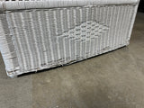 White Wicker Trunk