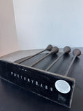 Pottery Barn Petaluma Brutalist Hammered Iron Candelabra (2 AVAILABLE—PRICED INDIVIDUALLY AT $25 EACH)