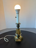 Brass Vintage Accent Lamp (WORKS)
