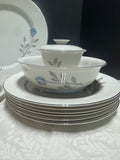 21-Piece Carillon USA Blue Rhapsody Fine China Set