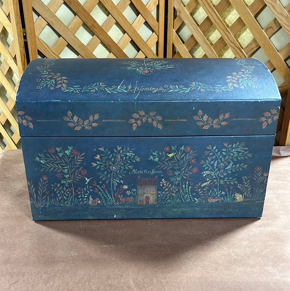 “Bless this House” Decorative Trunk ( Cardboard )