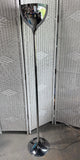 Modern Chrome Torchiere Floor Lamp (WORKS)