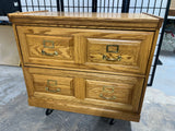Two Drawer File Cabinet***HEAVY ITEM***READ DETAILS ON PICK UP POLICY***