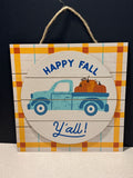 Happy Fall Sign