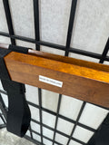 Dark Wooden Folding Luggage Rack