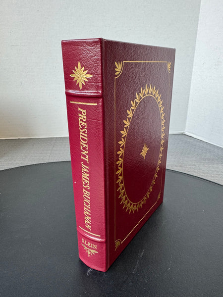 (M) 1987 Easton Press President James Buchanan Illustrated Collector’s Edition Leather Bound Hardcover Book