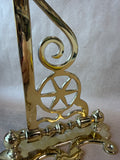 Virginia Metal Crafters Colonial Williamsburg Solid Brass Wall Bracket
