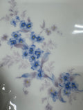 54-Piece Tharoud Limoges Monjovis Blue Floral Yotis China Set