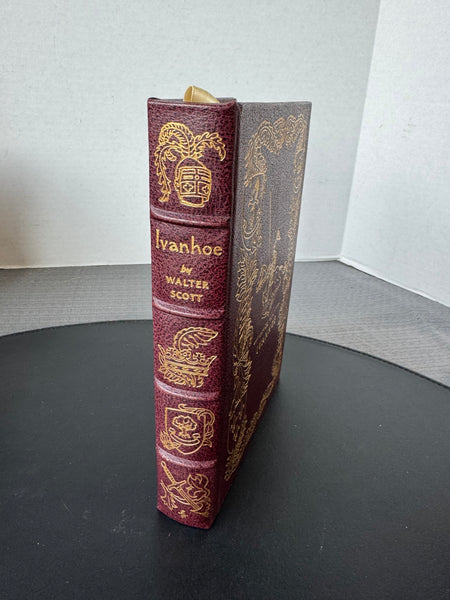 (U) 1977 Easton Press Ivanhoe Illustrated Collector’s Edition Leather Bound Hardcover Book