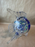 Art Glass Vintage Fish Sculpture