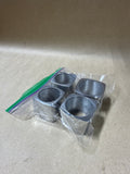 Geometrical Heavy Weight Napkin Rings - Set Of 4 (F)