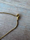 18” Gold Tone Rope Chain