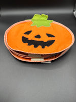 Set Of 4 Pottery Barn Kids Pumpkin Plaid Placemats