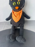 Halloween Plush Black Cat