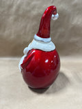 Pier 1 Ceramic Roly Poly Santa Clause