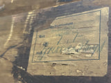 Antique Three Drawer Chest of Drawers with Key