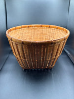 (D) Large Woven Plant Basket