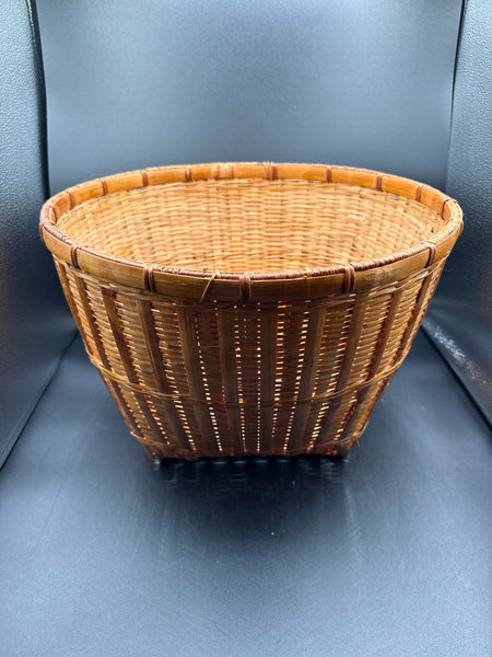 (D) Large Woven Plant Basket
