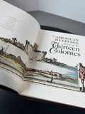 The American Heritage History of Colonial America 2-Volume Vintage Hardcover Book Set with Slipcase