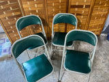 Samsons Chairs, Set of 4 Folding Chairs
