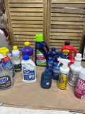 Lot of Cleaners - THESE ARE PREOWNED / MOST ARE 1/2 FULL TO FULL (L)