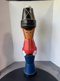 Hand Made Terra Cotta Clay Pot Nutcracker