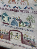 Vintage True Friendship Never Fades Needlework