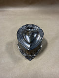 Silver Plated W.B Trinket Box