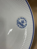 Royal Copenhagen Blue Fluted Dinner Plates #735 - Set Of 4 (G)