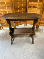 Side Table with Magazine/Book Storage