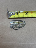 Sterling Hand Holding Flower Brooch